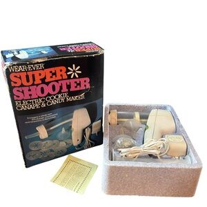 Wear-Ever Super Shooter Electric Cookie Maker